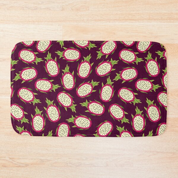 Item preview, Dragon fruit on burgundy background designed and sold by Elsbet.