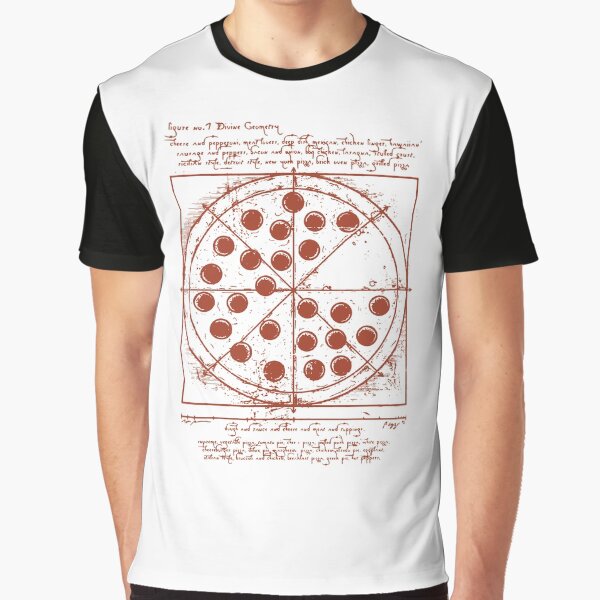 Item preview, Vitruvian Pizza designed and sold by TheLastStand.