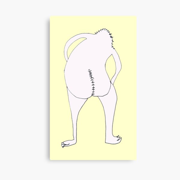 Rear End! Canvas Print