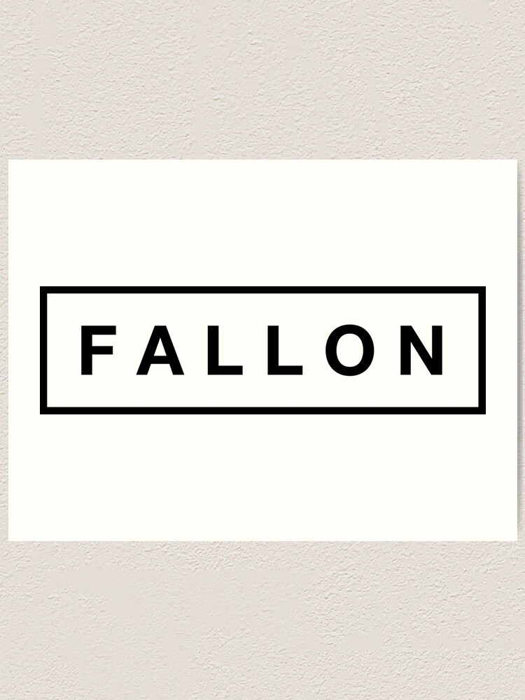 Alternate view of F A L L O N Art Print