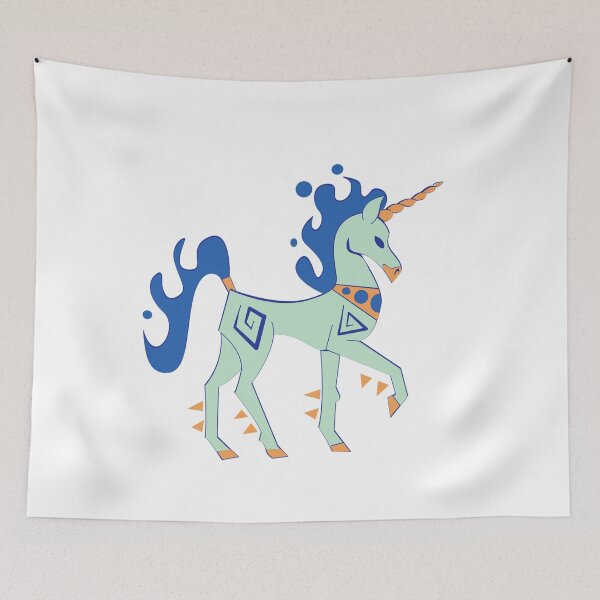 Item preview, Majestic Aztec Unicorn designed and sold by MasterArtsman.
