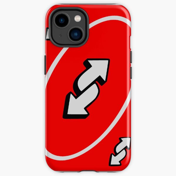 Red Uno Reverse Card iPhone Case for Sale by SnotDesigns