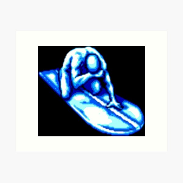 Item preview, Silver Surfer is sad designed and sold by lordkuragari.