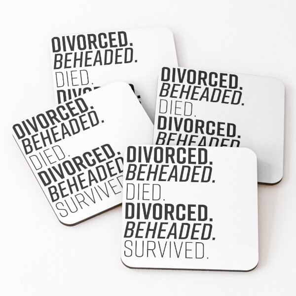 Item preview, Divorced, Beheaded, Survived designed and sold by clairefromke.