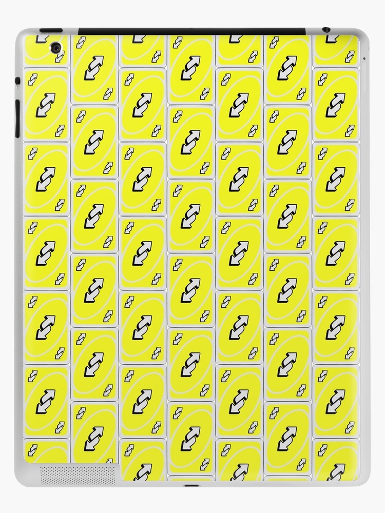 Yellow Uno Reverse Card 