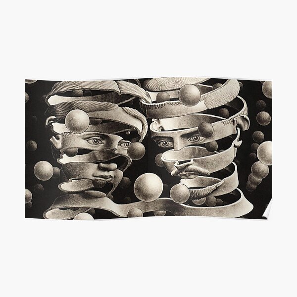 M.C. Escher Journey Into Infinity Poster