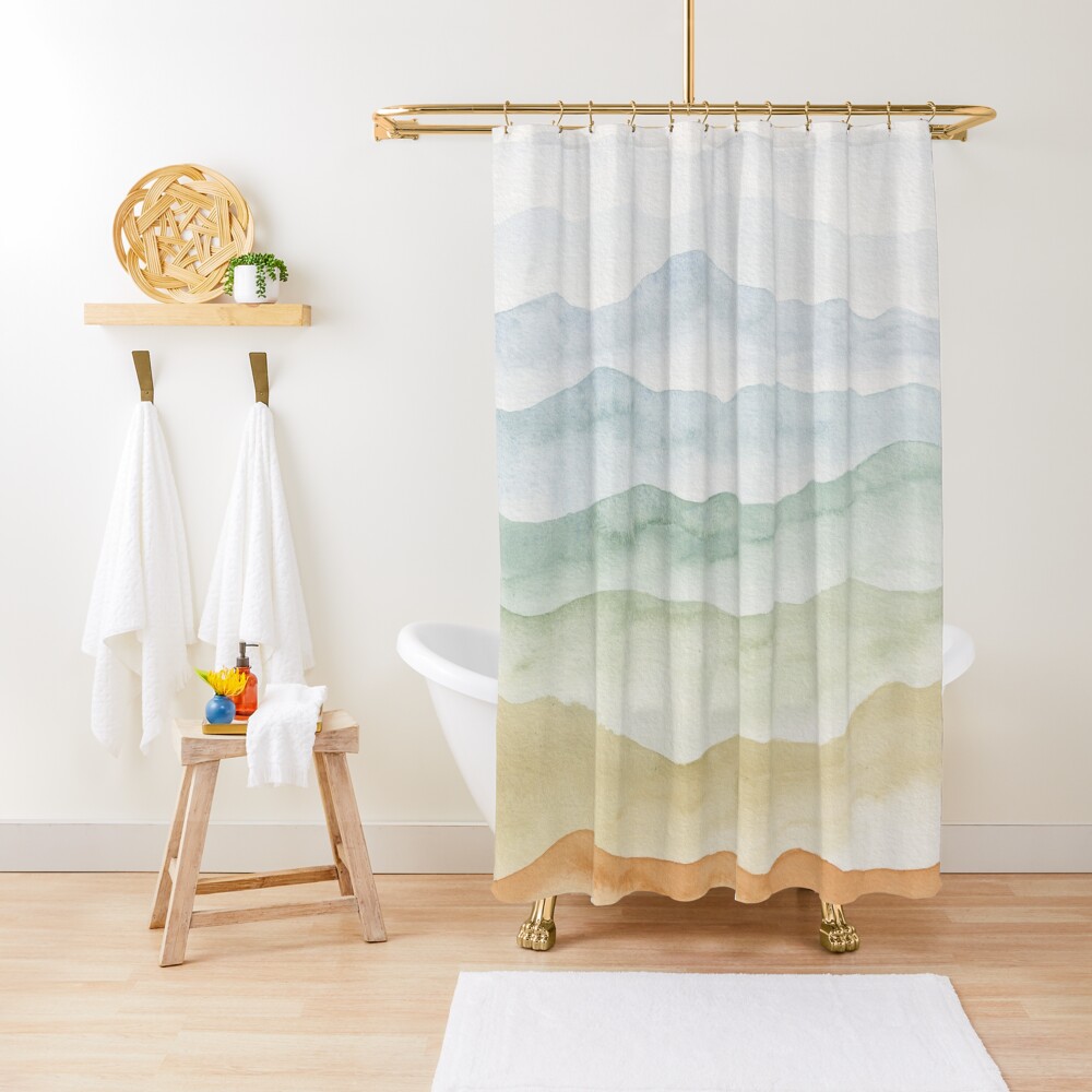 Sweet Mountains Shower Curtain