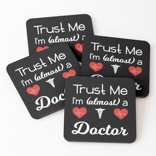 Item preview, Medical Student Gift Humor Trust Me Quote Doctor Heartbeat designed and sold by CreatedByHeidi.