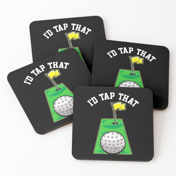 Item preview, Funny I'd Tap That Golfing Putting Cute Golfer Pun designed and sold by perfectpresents.