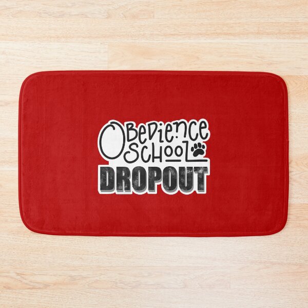 Item preview, Obedience School Dropout- Funny Dog Joke designed and sold by Pixelandpaper.