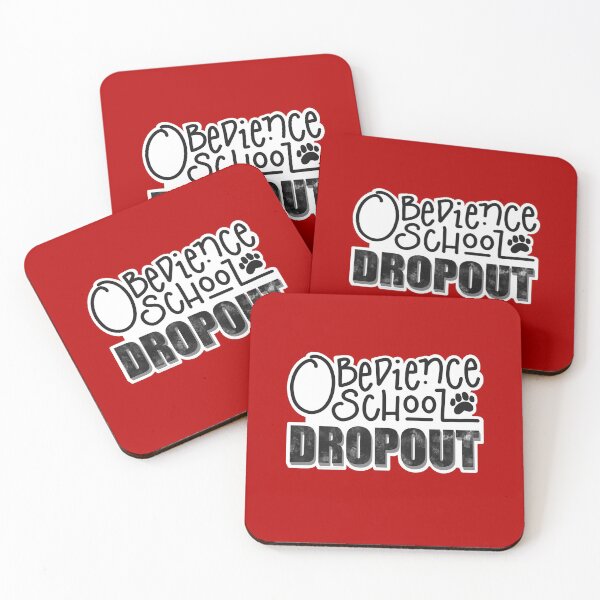 Item preview, Obedience School Dropout- Funny Dog Joke designed and sold by Pixelandpaper.