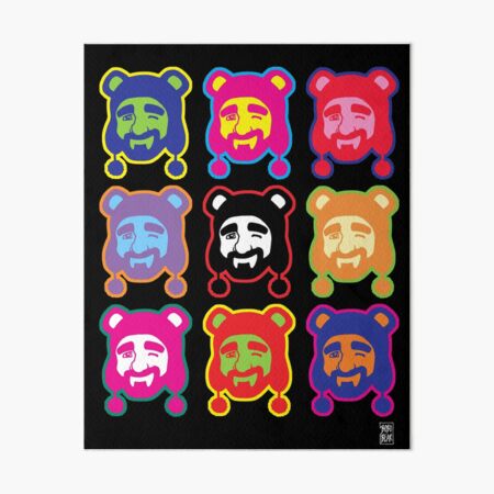 ADAM LIKES POP ART Art Board Print