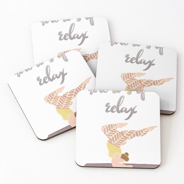 Item preview, Relax! Body Positive Yoga Illustration designed and sold by Patzifatz.