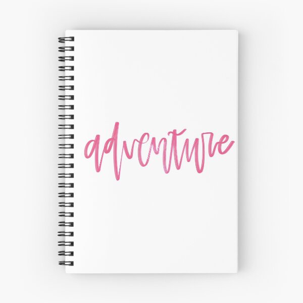 Item preview, Adventure Hand Lettered Pink designed and sold by kjcrafted.
