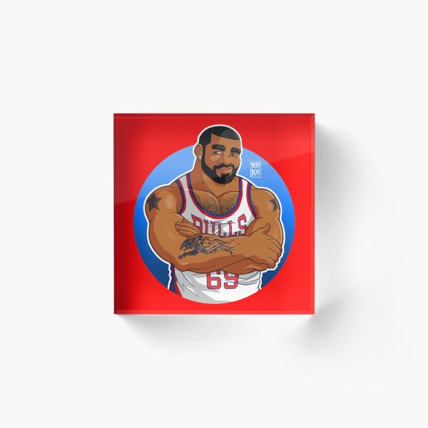 CHUCK LIKES BASKET TOPS Acrylic Block