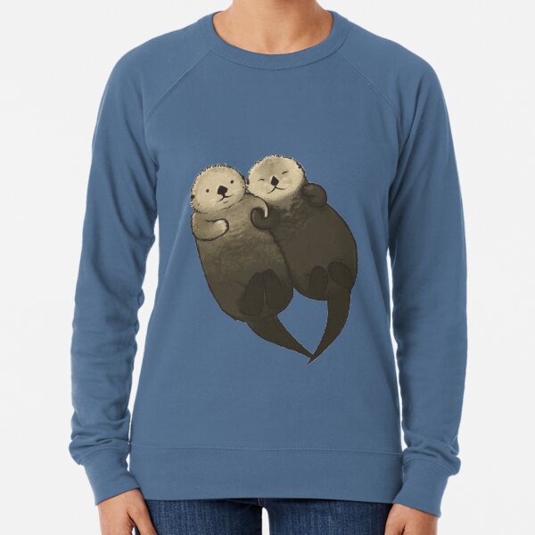 Item preview, Significant Otters - Otters Holding Hands designed and sold by StudioMarimo.