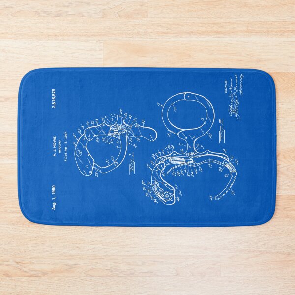 Item preview, Handcuffs Patent - Blueprint designed and sold by FinlayMcNevin.