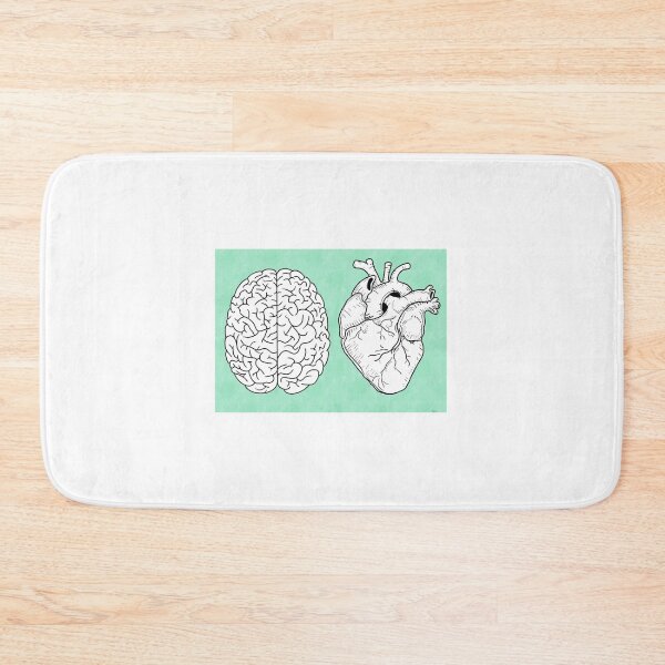 Item preview, Heart and brain designed and sold by Ateneaart.