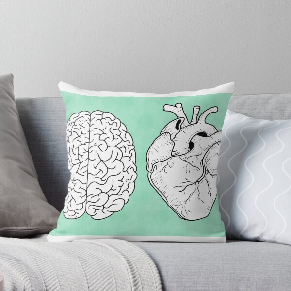 Item preview, Heart and brain designed and sold by Ateneaart.