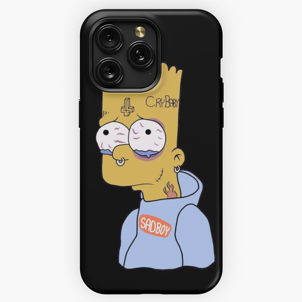 Sad Bart iPhone Case for Sale by Kevin Trace Shop