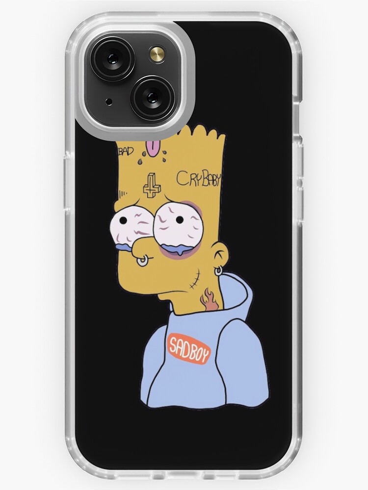 Bart sad Art Board Print by Loony80