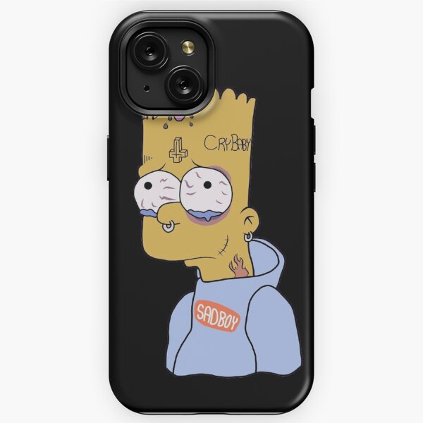 Sad Bart Simpson iPhone Cases for Sale