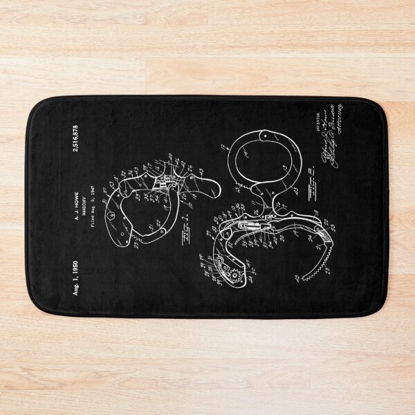 Item preview, Handcuffs Patent - Black designed and sold by FinlayMcNevin.