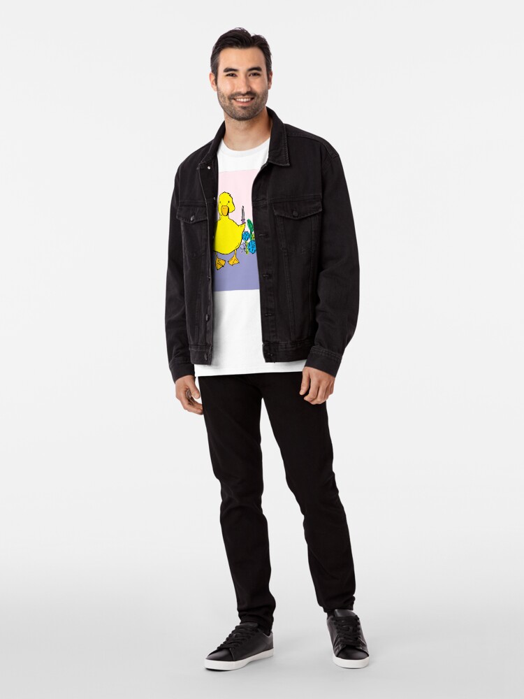 Alternate view of Murder Duckling with Knife Premium T-Shirt