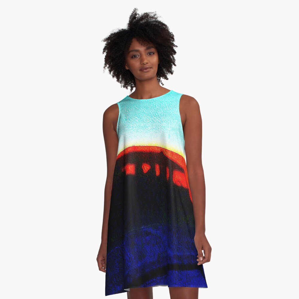 Item preview, A-Line Dress designed and sold by bywhacky.
