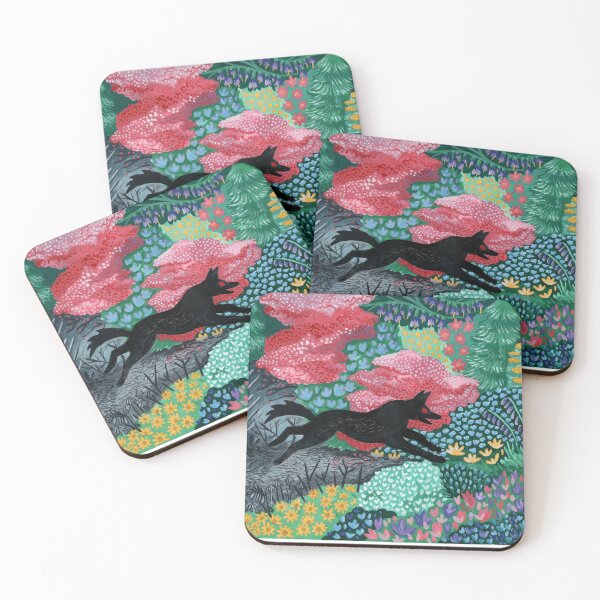 Item preview, Black Shuck - Devil Dog - Running Through Woods designed and sold by Aimee Lockwood.