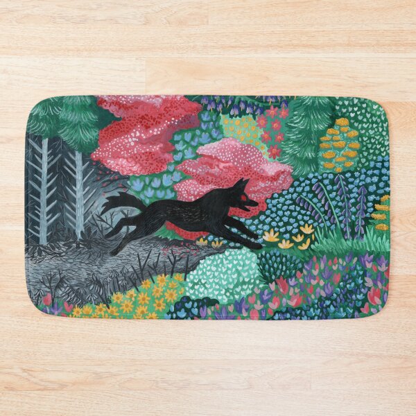 Item preview, Black Shuck - Devil Dog - Running Through Woods designed and sold by Aimee Lockwood.