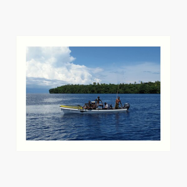 Island Men Art Print