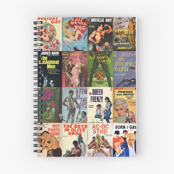 Item preview, Vintage Gay Pulp Fiction Collage Version 3 designed and sold by Clinton Moore.