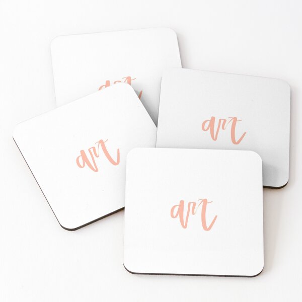 Item preview, Art Hand Lettered Coral designed and sold by kjcrafted.