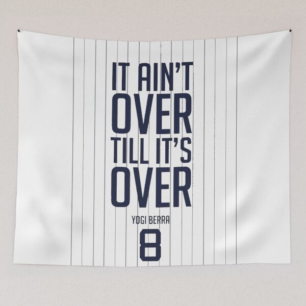 Item preview, Yogi Berra - It ain’t over til it’s over designed and sold by VintageTeesNow.