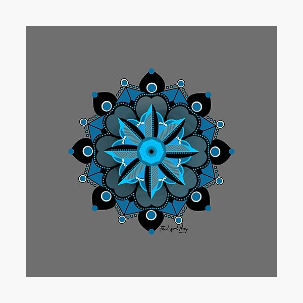 Bluedana Photographic Print