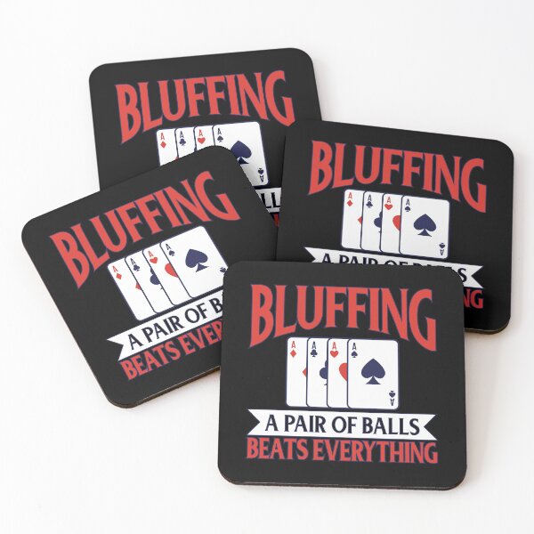 Item preview, Poker Card Player Bluffing Joke Gaming Gambling Gift designed and sold by Maljonic.