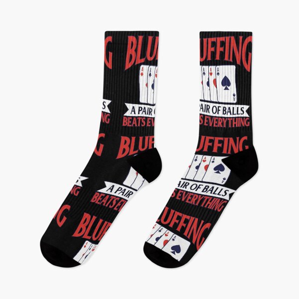 Item preview, Poker Card Player Bluffing Joke Gaming Gambling Gift designed and sold by Maljonic.