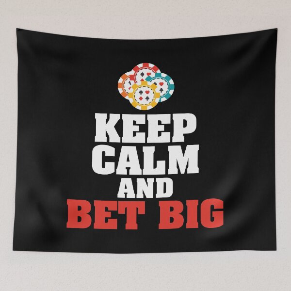 Item preview, Casino Poker Roulette Bet Big Gaming Gambling Gift designed and sold by Maljonic.