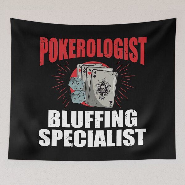 Item preview, Poker Player Pokeroligist Bluffer Gift designed and sold by Maljonic.
