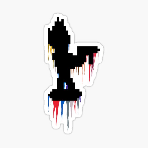 Bleeding Pixel - Zeke - ZAMN Sticker