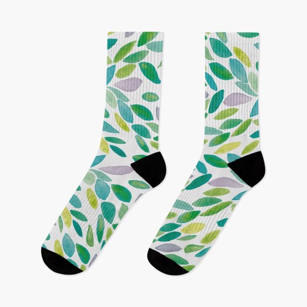 Item preview, Leafy Luxe: Enchanting Watercolor Leaf Symphony designed and sold by Mrsmauve.