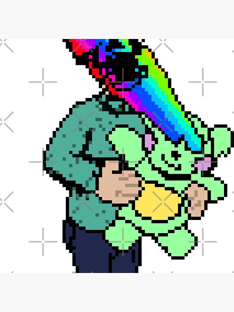 Pixel Death 1 - Teddy Rainbow Blast by Bastianelli