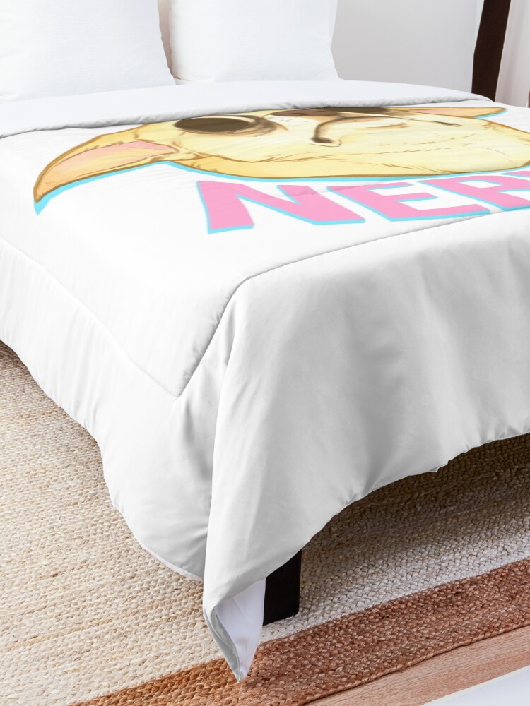 Alternate view of NERVOUS CHIHUAHUA Comforter