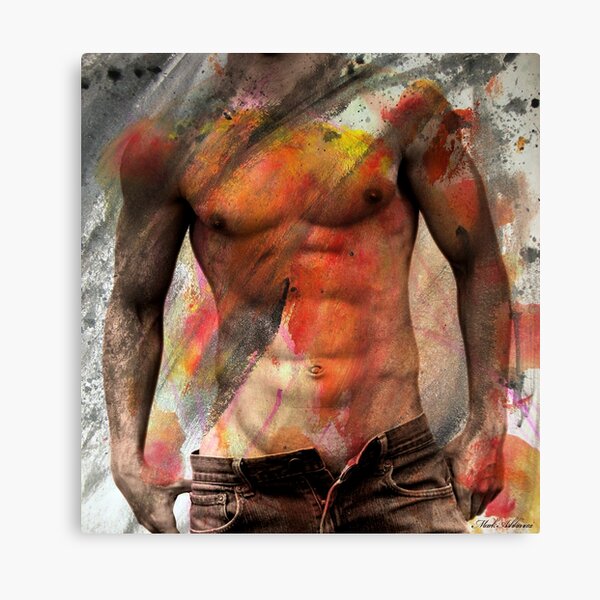 male nude art Canvas Print