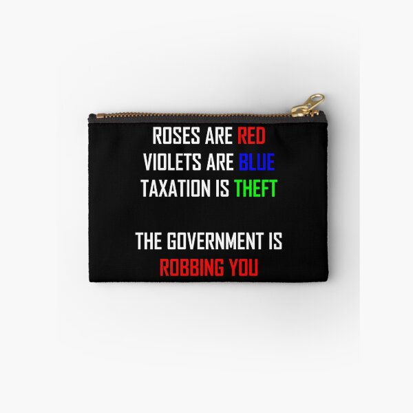 Item preview, Taxation is Theft Poem designed and sold by TheLastStand.