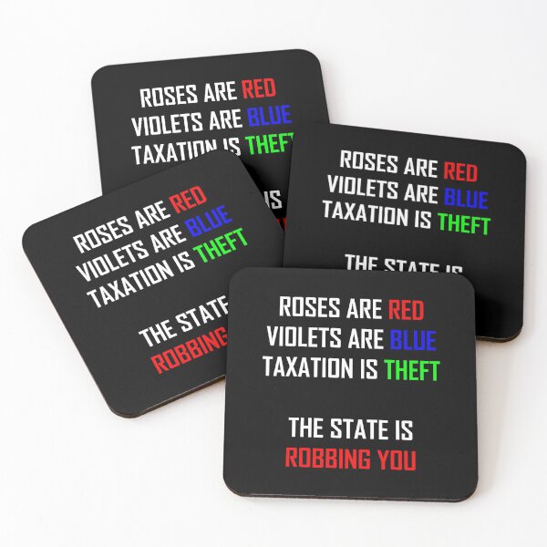 Item preview, Taxation is Theft Poem (Alternate) designed and sold by TheLastStand.