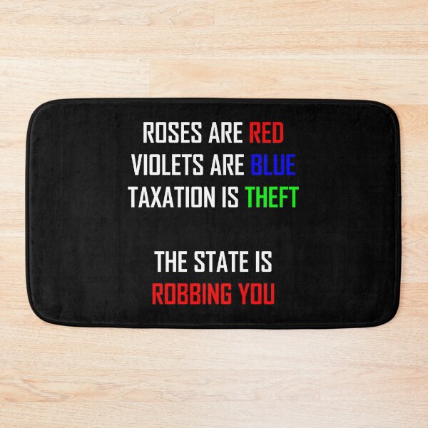 Item preview, Taxation is Theft Poem (Alternate) designed and sold by TheLastStand.