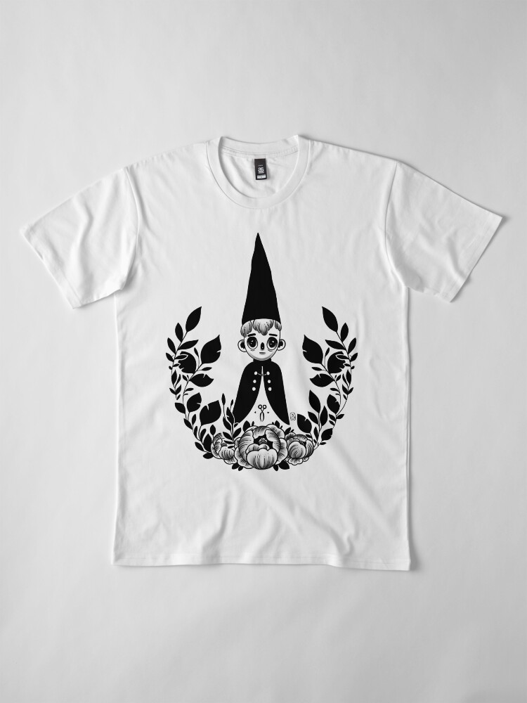 Alternate view of Wirt from Over the Garden Wall™ - Tattoo Design Premium T-Shirt