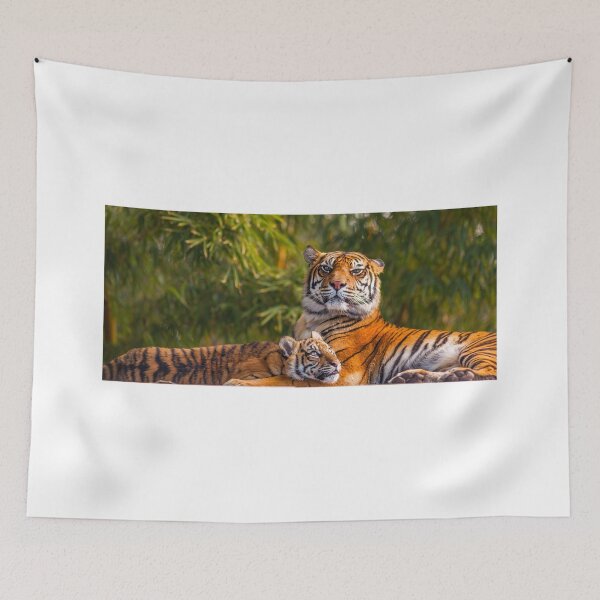 Item preview, Sumatran Tiger and cub designed and sold by dags.